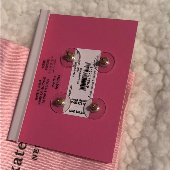 Kate Spade earrings - Picture 3 of 3